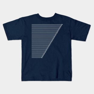 Minimal Progressive Line art Kids T-Shirt